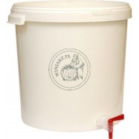 POJEMNIK FERMENTACYJNY PP 30L Z KRANIKIEM