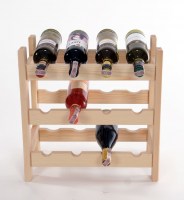 REGAŁ NA WINO 12 BUTELEK (4x3)