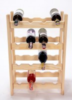 REGAŁ NA WINO 16 BUTELEK (4x4)