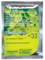 DROŻDŻE PIWOWARSKIE SAFBREW S-33 11,5g