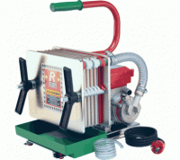 FILTR 6 PŁYTOWY COLOMBO NIERDZEWNY Z POMPĄ