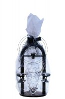 STOJAK Z KARAFKĄ WINOGRONKO + 6 KIELISZKÓW