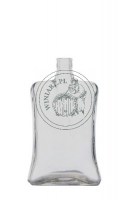 BUTELKA BAJADERA 0,75l BIAŁA