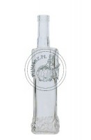 BUTELKA WIEŻA 0,5 l BIAŁA