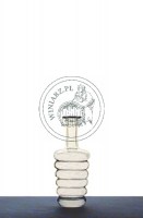 BUTELKA LILIANA 0,10L BIAŁA