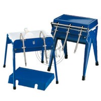 NAPEŁNIACZKA DO BUTELEK GRAWITACYJNA NA 3 BUT. - ZBIORNIKMETALOWY