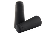 KAPTURKI NA SZAMPANY - CZARNE KARBOWANE 100 szt.