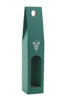 KARTON NA 1 BUT. ZIELONY Z NADRUKIEM