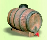 BECZKA PLASTIKOWA  30L - PARAFINOWANA